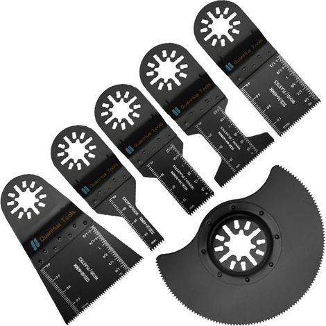 6 lames scie alternatives pour outil multifonction