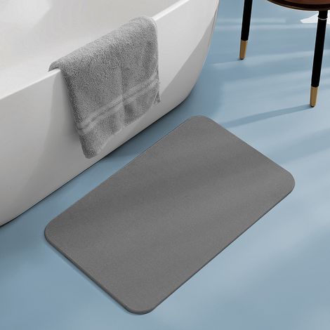 Diatomeenschlamm-Badezimmer-Bodenmatte, saugfähige Bodenmatte, rutschfeste Fußmatte, Diatomeenschlamm-Badematte, Fangmatte, Küchenmatte, Bodenmatte