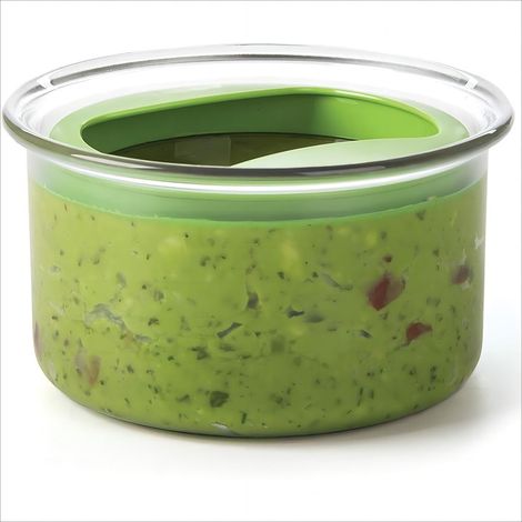 Garde-Avocat, à Guacamole, Garde-Guacamole - Conteneur de Rangement en Plastique pour Cuisine avec Couvercle Hermétique pour Un Guacamole Frais (1/4)