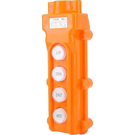 Bouton poussoir de commande haut bas gauche droite 4 boutons pour palan électrique industriel étanche (1/5)