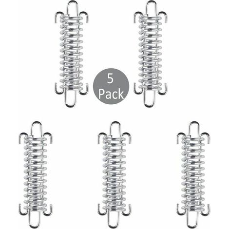 Befestigungsset für Sonnensegel, Set mit 5 Edelstahl-Federschnallen für Zelte, Gartensegel-Befestigungsset, Sonnensegel-Befestigungsset (1/5)