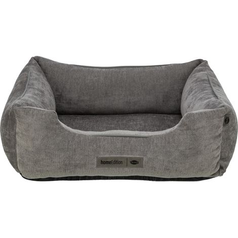 Panier pour Chien Rectangulaire Gris 120×80 cm (1/4)