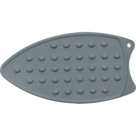 Coussin repose-fer en silicone polyvalent, tapis résistant à la chal pour planche à repasser (gris) (1/4)