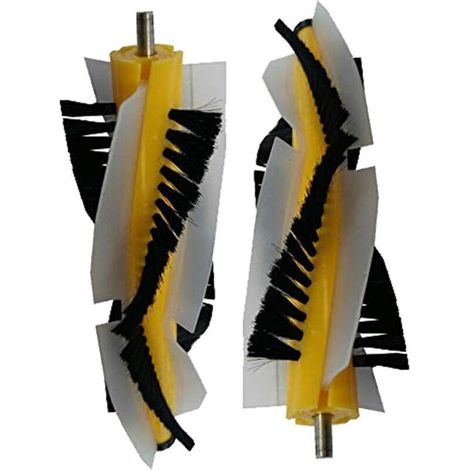 Dos juegos de cabezales de cepillo central para AMIBOT Flex y Flex H2O - Crezuo