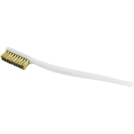 Outil de nettoyage de buses d'imprimante 3D (1 pièce) - Brosse à dents en fil de cuivre pour le nettoyage du plateau chauffant (1/5)
