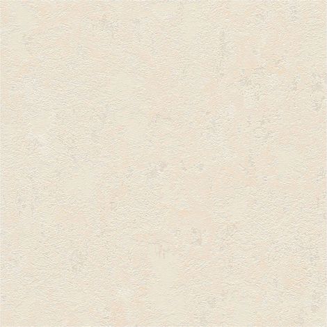 Carta da parati effetto stucco intonaco Profhome 393874 Carta da parati TNT strutturata a rilievo lucida crema beige 5,33 m2 (1/5)