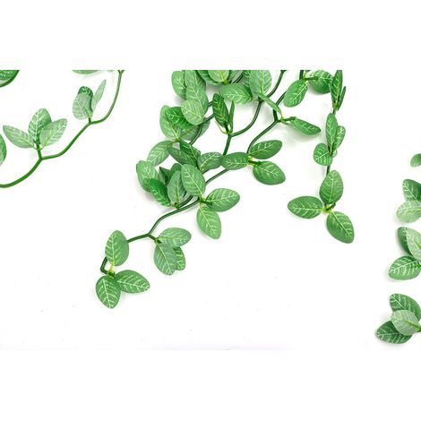 Edera verde pendente, 40 cm, bellissimo aspetto naturale per terrario (1/2)