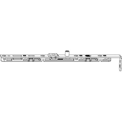 MACO Dreh-/Kippbandstulp fix POWER FFB 255-1400 150kg silber (217729) (1/2)