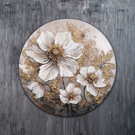 Gemälde Das Glühen der Knospen auf Keilrahmen 100 cm (1/5)