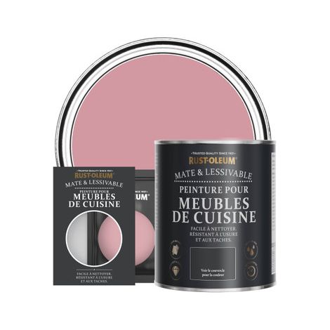 Peinture pour Meubles de Cuisine, Finition Mate - Rose Antique (1/3)