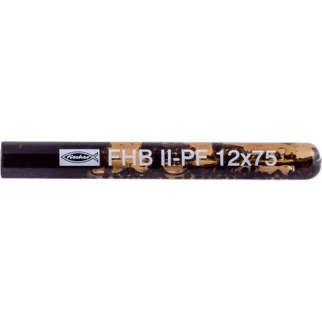 Fischer 500548 Ampolla química FHB II-PF 12x75 (Envase 10 uds)