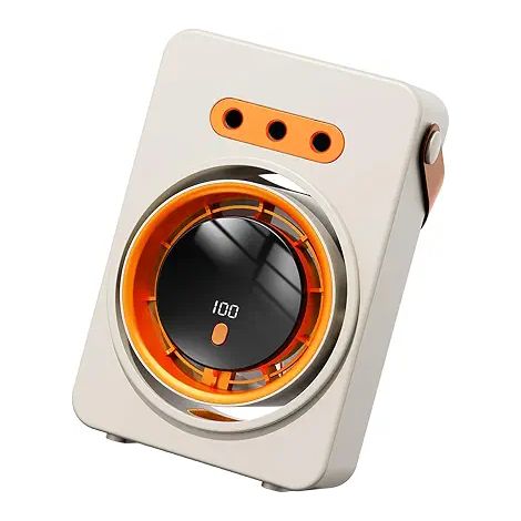 Mini condizionatore d'aria mobile, ventola silenziosa per raffreddamento ad acqua portatile, dispositivo di raffreddamento dell'acqua USB, batteria ricaricabile (1/5)