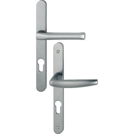 Atlanta 113KH/300LMSGL/1530 Set di porte a piastra stretta HOPPE Sporgenza ridotta 195mm Acciaio inox Asp.F9 Key i Entr.92 C.8 - spessore 78/87 - 3304499