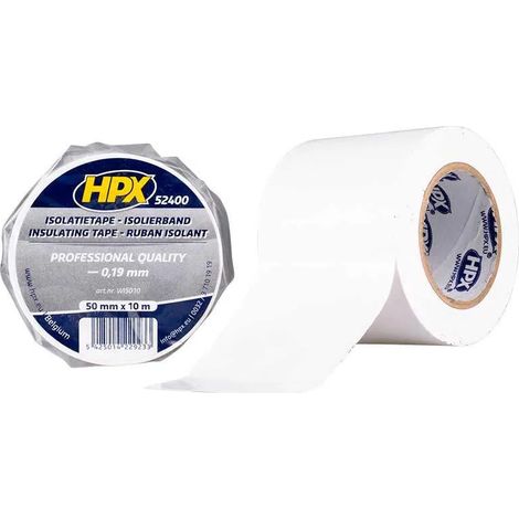 Nastro isolante in PVC TAPE 52400, bianco, 50mm x 10m