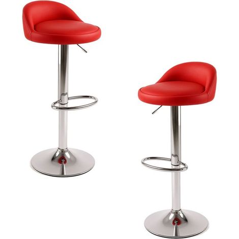 Packs Taburetes Cocina - Pack 2 Taburetes Cirkus - Rojo (1/5)
