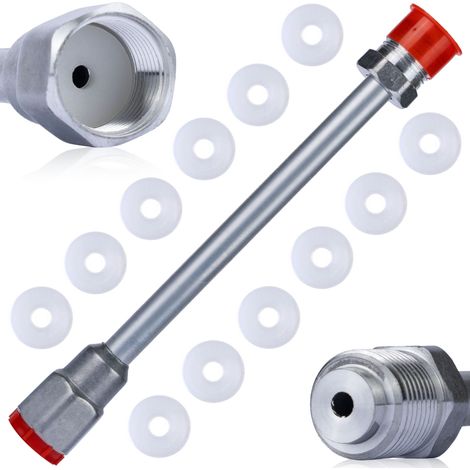 Lanza Para Pistola de Pintura 30cm – Alta Presion 290 Bar  Set 12 Usos  Compatibilidad Universal (1/5)