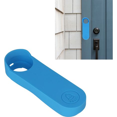 Housse Silicone pour Sonnette Nest Google - Couverture Protector Souple, Imperméable et Antichoc [Modèle Nest Doorbell] (1/5)