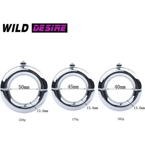 Anneau Métallique - Contrepoids En Acier Inoxydable - Diamètre 40 Mm - Pour Applications Mécaniques Et De Calibration - Unité (1/4)