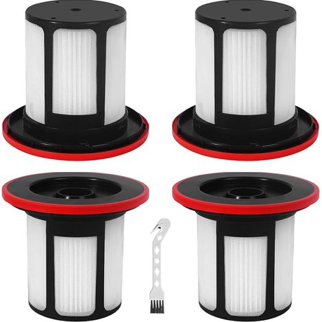 Lot de 4 filtres pour aspirateur Bosch Unlimited 6 Series BCS611AM BKS6111P - Filtre de rechange (numéro de pièce 12033215) (1/5)