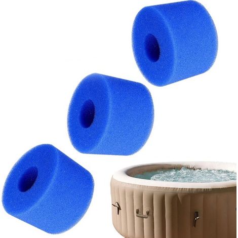 Filtres pour Intex Pure Spa et Bestway Lay Z Spa Gonflable - Happy Currents - 3 pièces (1/5)