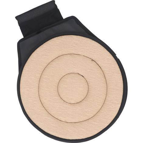 Coussin de voiture rotatif à 360°, portable et antidérapant, pour femmes enceintes et personnes âgées, beige. (1/5)