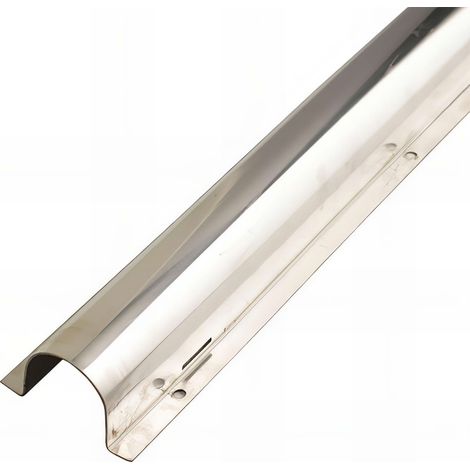 Scell-It – Goulotte de protection aluminium 1m – Résistante aux chocs – Pour conduits de gaz – Installation rapide sur mur - GPG55