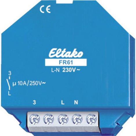Eltako FR61-230V Interrupteur de champs électromagnétiques Tension nominale: 230 V Courant de commutation (max.): 10 A 1 pc(s) Q858922 (1/2)