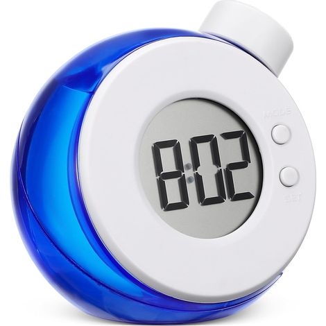 Réveil à Eau LED Bleu en Plastique, sans Batterie pour Maison (1/5)