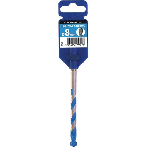 Broca multimaterial, L.70 mm, CABEZA ROJA RED HEAD (1/4)