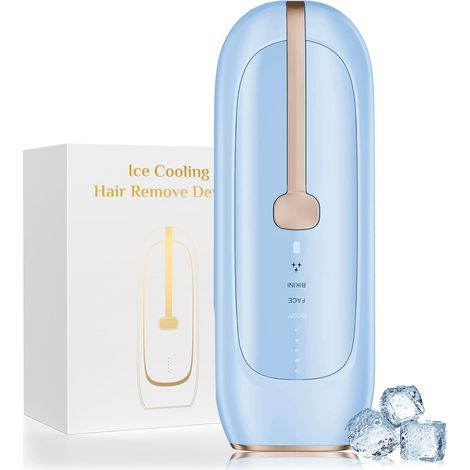 Épilateur Lumière Pulsée IPL Saphir pour les femmes et les hommes, Alternative À L’épilation Au Laser, Epilateur Laser pour le Corps, le Visage, la Zone du Bikini et l'aisselle (1/5)