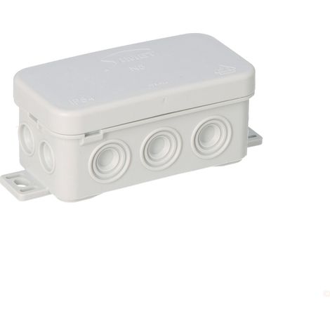 Scatola di installazione a parete N8 Fastbox, 42x89x38 mm, autobloccante, grigia. (1/5)