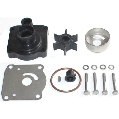 Kit de réparation de turbine et carter de pompe pour moteur hors-bord Yamaha 2 temps 25/30 CV 61N-W0078-11-00 (1/4)