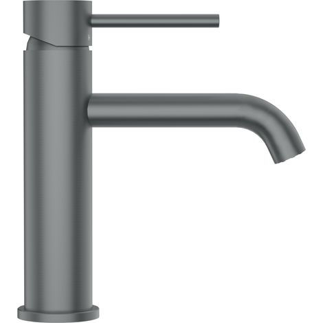 BALNEO robinet de lavabo gris foncé Gun Metal en acier inox  mitigeur monocommande CASCADE (1/5)