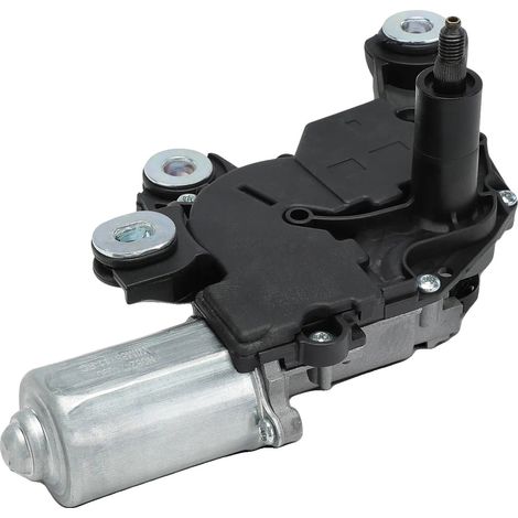 Motor del limpiaparabrisas trasero, plástico resistente, diseño compacto para instalación trasera, compatible con Audi Q5, funcionamiento a 12 V, 3 contactos de conexión. (1/5)