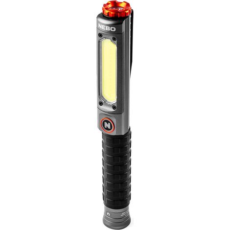 NEBO Big Larry Pro+ – Lampe LED Rechargeable Puissante - 600 Lumens (1/5)