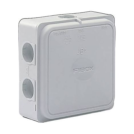 FIBOX 8600672 BOÎTE DE DÉRIVATION (L X L X H) 110 X 110 X 49 MM GRIS (RAL 7035) IP65 1 PC(S)