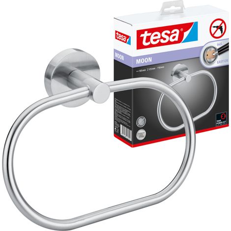 tesa MOON Porte-serviettes anneau colle métal Q159152 (1/7)