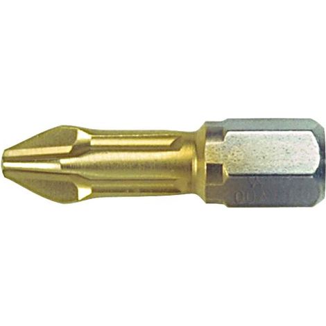 Wiha TiN Torsion-Bits Kreuzschlitz PH 1 2-teilig Bits