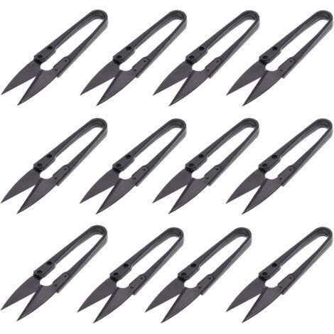 Mini-Gartenschere für Bonsai und Pflanzen – 12er-Set Blattschneider und Nagelknipser (1/2)