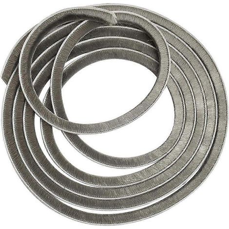 Joint d'étanchéité, brosse de porte, joint d'étanchéité, pour portes coulissantes, fenêtres, joint de porte isolant auto-adhésif, 5 m x 0,9 cm (1/4)