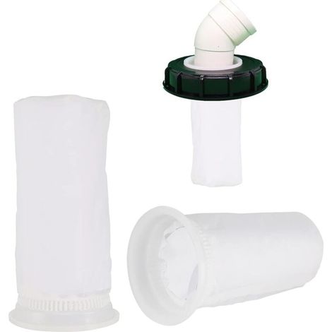2 pcs Filtre de Rechange IBC 10.5 x 20.5 cm Filtre Eau de Pluie Filtres IBC Filtre de Rechange IBC Lavable, Filtre IBC pour Rservoir d\'eau de Pluie IBC (1/5)