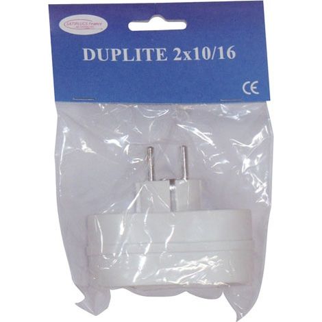 Fiche Biplite 2x16a Sc - Satiplugs France