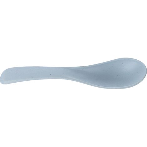 Cuillère en paille de blé, cuillère à soupe réutilisable et portable, compatible lave-vaisselle et micro-ondes. (1/5)
