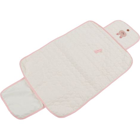 Matelas à langer portable, pliable et imperméable pour bébé, idéal pour les voyages et les naissances. (1/5)