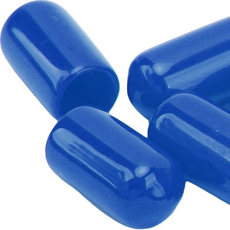 20 pièces de capuchons PVC anti-poussière 6mm pour vis de purge de caliper de frein, haute durabilité pour systèmes de freinage (bleu) (1/5)