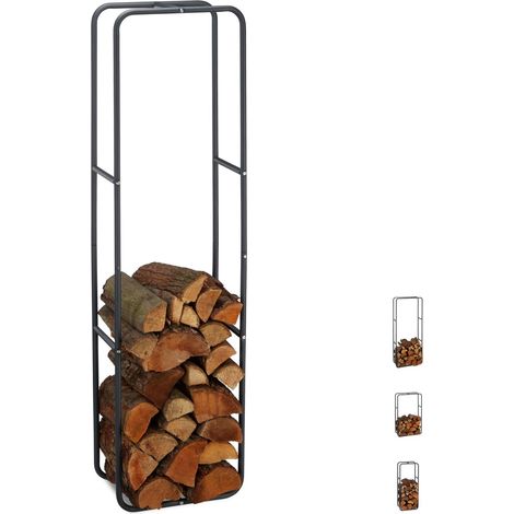 Soporte de madera de metal