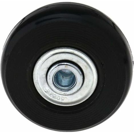 2 Set med 45mm Resväskehjulsersättning Gummi Bagage Reservaxel