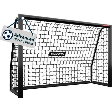 [NEUWERTIG] B-Ware Hudora Fußballtor Tor Netz Advanced Schwarz 180 Garten Spiel Kinder Training