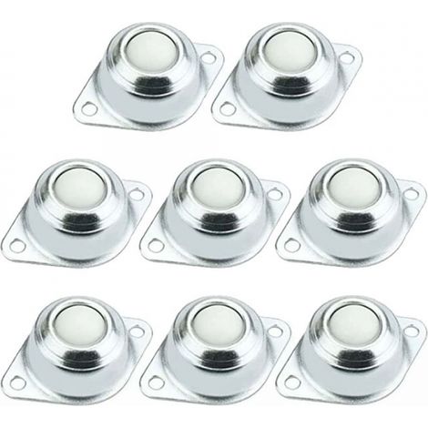 8 Stück Transfer-Kugelrollen, universelle Kugel-Möbelrollen, Kugelrollen für Transfergerät, 360-Grad-Drehung, für Möbel, Regale, Vitrinen, für Transfer-Transportgerät, Möbel, (M5 x 16 mm) (1/5)