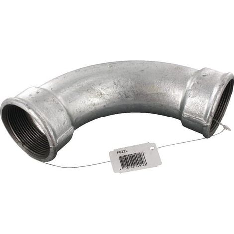 Bogen 90° IG/IG verzinkt 2" UNIVERSAL FG22L